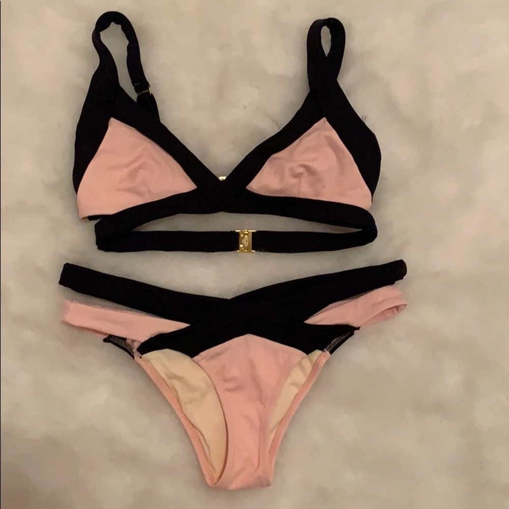 Agent Provocateur mazzy bikini top and bottom